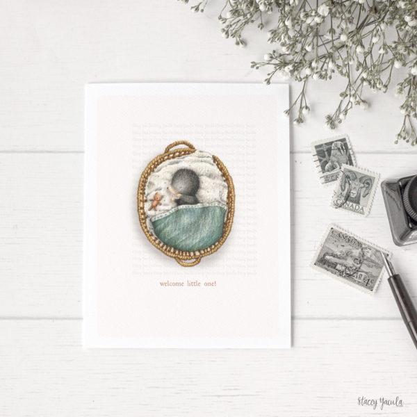 HUSH- BABY-CARD