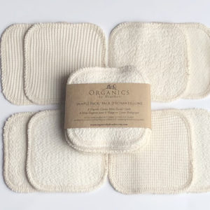 Sample Pack Reusable Cotton Mini Facial Cloths